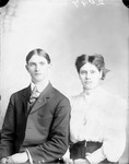 Box 32-2, Neg. No. 2097B: J. W. Metz and His Wife