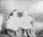 Box 32-2, Neg. No. 2257: Two Babies Sitting