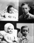 Box 33, Neg. No. 1884: Four Photographs of Children