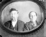 Box 34, Neg. No. 6092: Photograph of a Framed Man and Woman