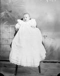 Box 34, Neg. No. 6307A: Baby in a Christening Gown