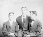 Box 34, Neg. No. 6416B: Ernest Howell, James Tanner and Percy Seevers