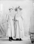 Box 34, Neg. No. 6497:  Mary Jane Cotton and Fay Stevens
