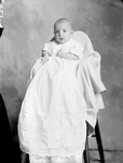 Box 34, Neg. No. 6821: Baby in a Christening Gown