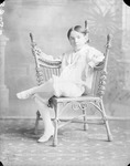Box 35, Neg. No. 38036: Boy Sitting on a Chair