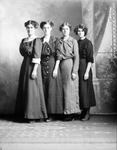 Box 35, Neg. No. 35011: Four Sisters Standing