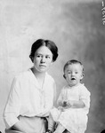 Box 36, Neg. No. 39139: Mrs. Alva Moore and Baby