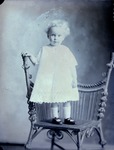 Box 37, Neg. No. 39353: Girl Standing on a Chair