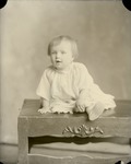 Box 38, Neg. No. 55181: Baby on a Bench