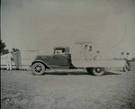 Box 38, Neg. No. 9-10-36-C: Flatbed Truck and Floats