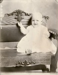 Box 39, Neg. No. 49892: Baby Sitting on a Chair