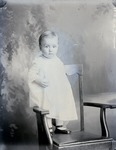 Box 40, Neg. No. 49993: Child Standing on a Chair