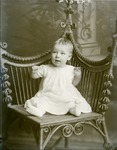 Box 40, Neg. No. 52861: Girl Sitting on a Chair
