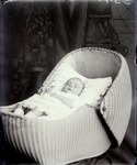 Box 42, Neg. No. 53400: Baby Lying in a Carriage