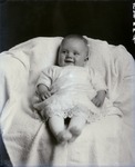 Box 42, Neg. No. 57499#: Baby Lying on a Chair