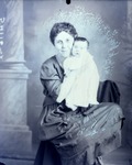Box 45, Neg. No. 54116A: Mrs. L. L. Mater and Baby Mary Margaret Mater
