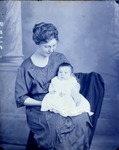 Box 45, Neg. No. 54116D: Mrs. L. L. Mater and baby Mary Margaret Mater