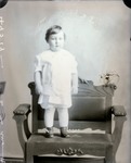 Box 47, Neg. No. 49519: Boy Standing on a Chair