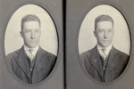 Box 47, Neg. No. 49737: Two Framed Images of a Man