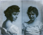 Box 47, Neg. No. 49741/49741: Two Images of a Woman