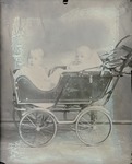 Box 54, Neg. No. 40702: Two Babies in a Carriage
