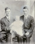 Box 55, Neg. No. 40938: Two Men and a Baby