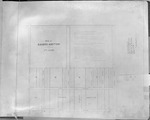 Box 6, Neg. No. 78762:Photograph of Blueprints - Baker's Addition