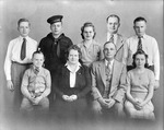 Box 12, Neg. No. Unknown: Nine People by William R. Gray
