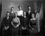 Broken Negatives, Neg. No. Unknown: Eight People by William R. Gray