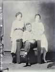 Box 59, Neg. No. 49986: Two Women & One Man by William R. Gray