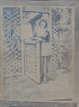Box 67, Neg. No. 51770: Woman Near a Trellis by William R. Gray
