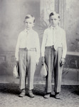 Box 70, Neg. No. 58640: Two Young Boys by William R. Gray