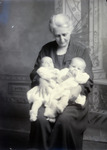 Box 71, Neg. No. 54633 x: Mrs. Wm Budge & Babies by William R. Gray