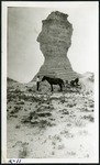 045-01: Human Face Rock Formation at Monument Rocks by George Fryer Sternberg 1883-1969