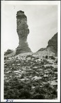 045-02: Human Face Rock Formation Different Angle by George Fryer Sternberg 1883-1969