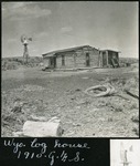 070-03: Log House by George Fryer Sternberg 1883-1969