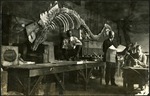 087-06: Working on a Fossil Specimen by George Fryer Sternberg 1883-1969