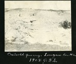 099-02: Crinoid Quarry by George Fryer Sternberg 1883-1969