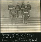 107-04: Kansas National Guard Members by George Fryer Sternberg 1883-1969