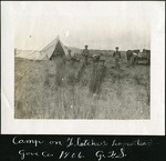 109-02: Camp on Fletcher's Homestead by George Fryer Sternberg 1883-1969