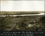 033-01: Looking across Red Deer River to the Sand Creek Breaks by George Fryer Sternberg 1883-1969