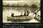 077-02: Taking Friends for a Ride in a Motor Boat by George Fryer Sternberg 1883-1969