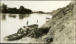 091-03: Two Boats on the River Bank