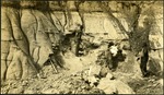 096-01: Beginning an Excavation by George Fryer Sternberg 1883-1969