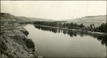 098-02: Landscape View of the Red Deer River by George Fryer Sternberg 1883-1969