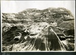 040-02: 38-21 Erosion on Canyon Walls by George Fryer Sternberg 1883-1969