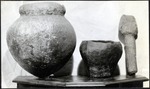 071-02: A Vessel, a Mortar, and a Pestle by George Fryer Sternberg 1883-1969