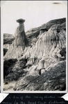 074-01: 22 Hoodoo Rock Formation by George Fryer Sternberg 1883-1969