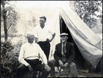082-02: Group Photo of Elmer Riggs, Harold Riggs and George Sternberg by George Fryer Sternberg 1883-1969