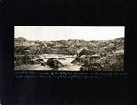 088-00: 21 and 22-22. Panoramic View of Belly River Formation by George Fryer Sternberg 1883-1969